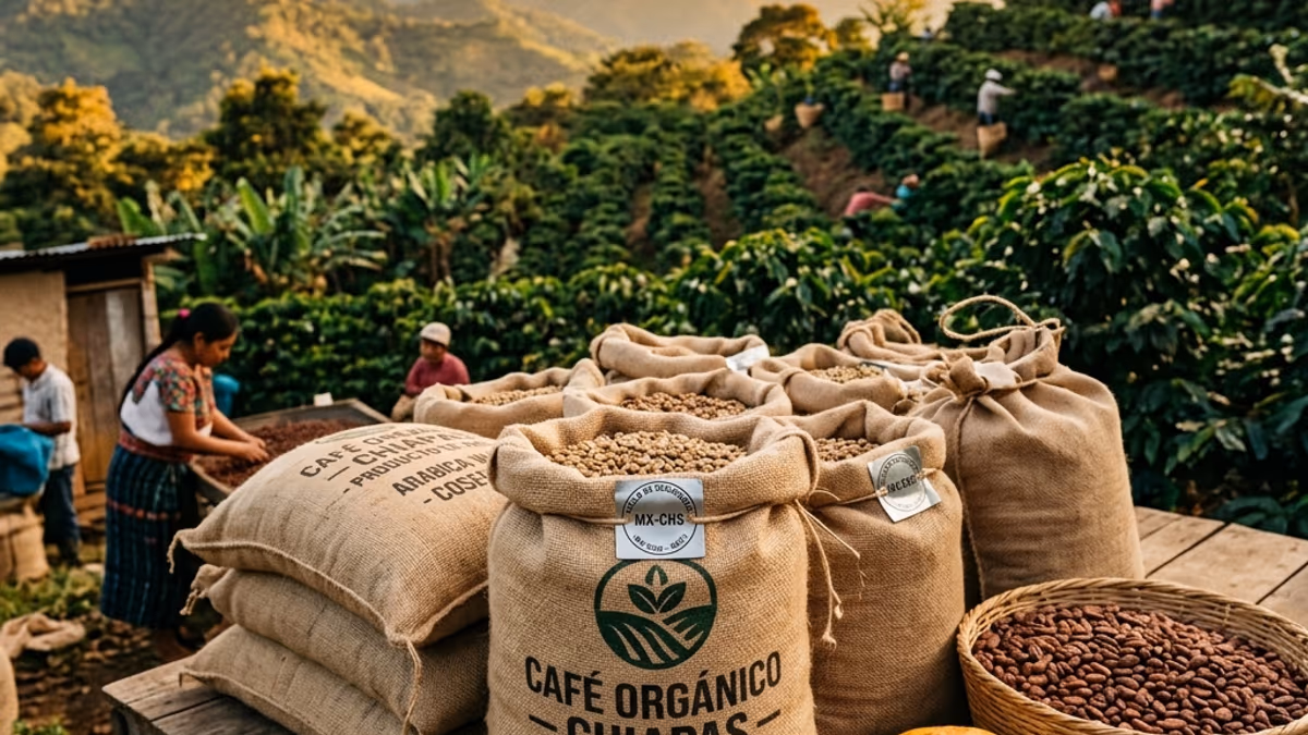 Café y Cacao Mexicano: Sellos de Seguridad para Proteger un Producto Premium